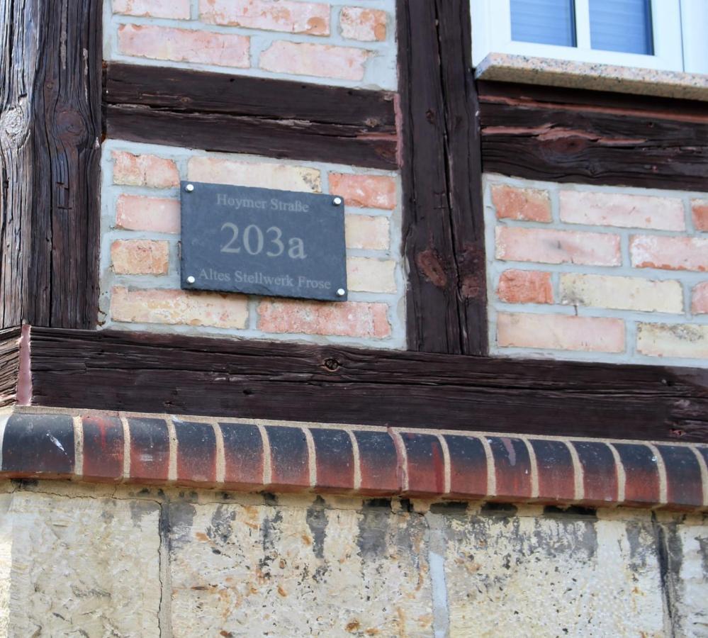 "Altes Stellwerk Frose" Am Froser See Exteriér fotografie